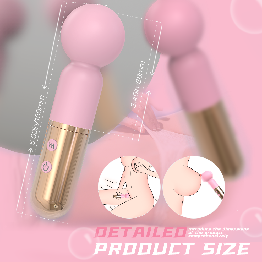 Sugar Rush Mini Clitoral Vibrator Size