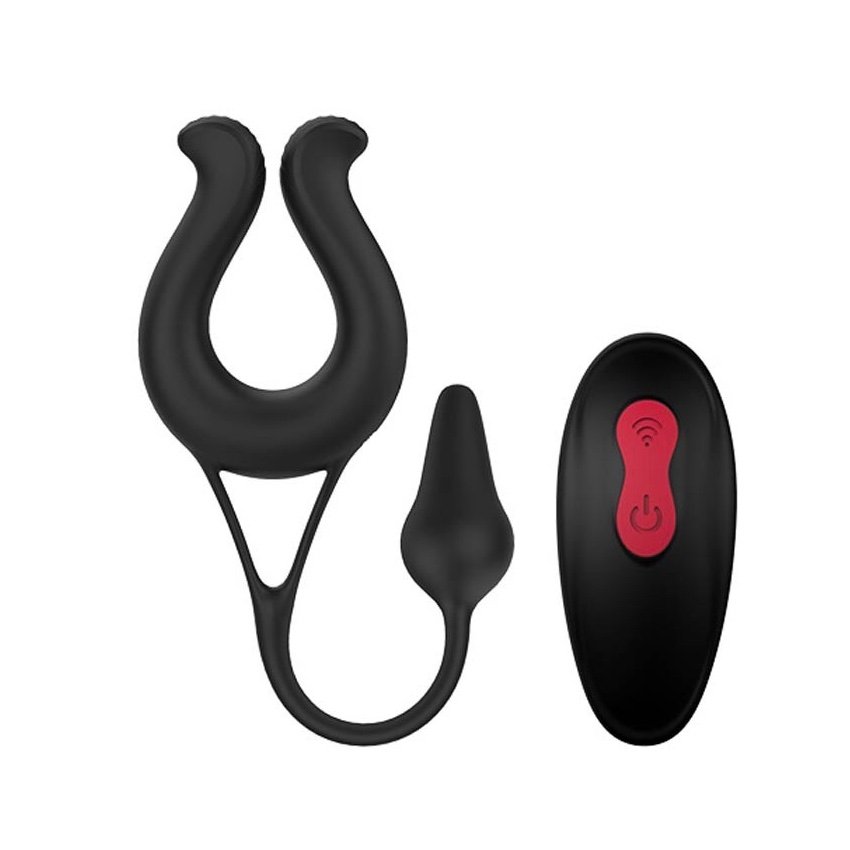 Nicole dual-action penis ring