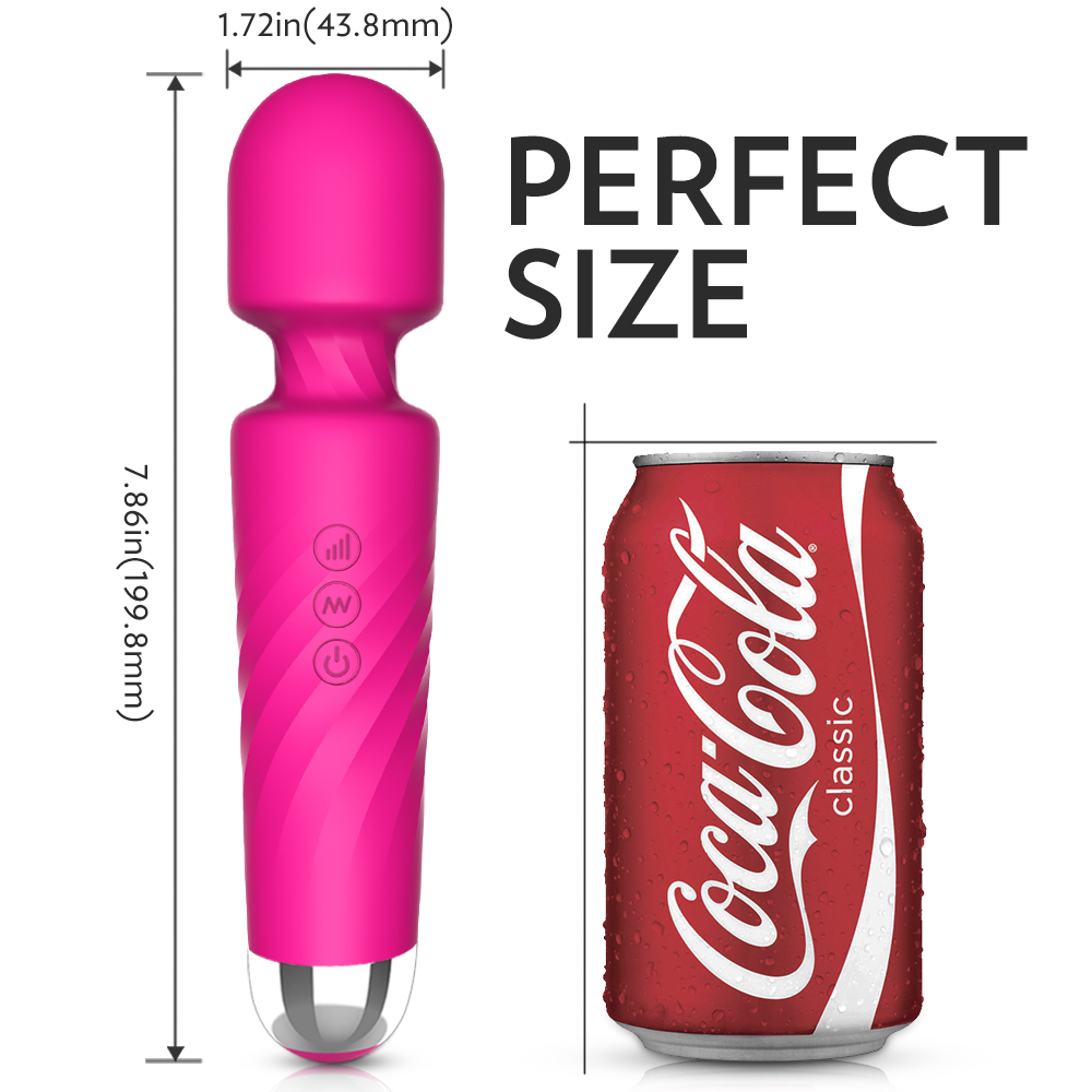 Hero Pro Full-Body Massager Size