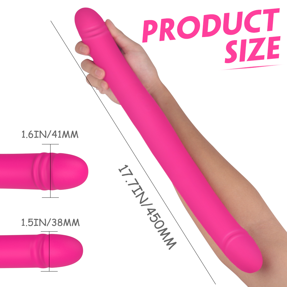 Barnett Strapless Strap-On Dildo Size