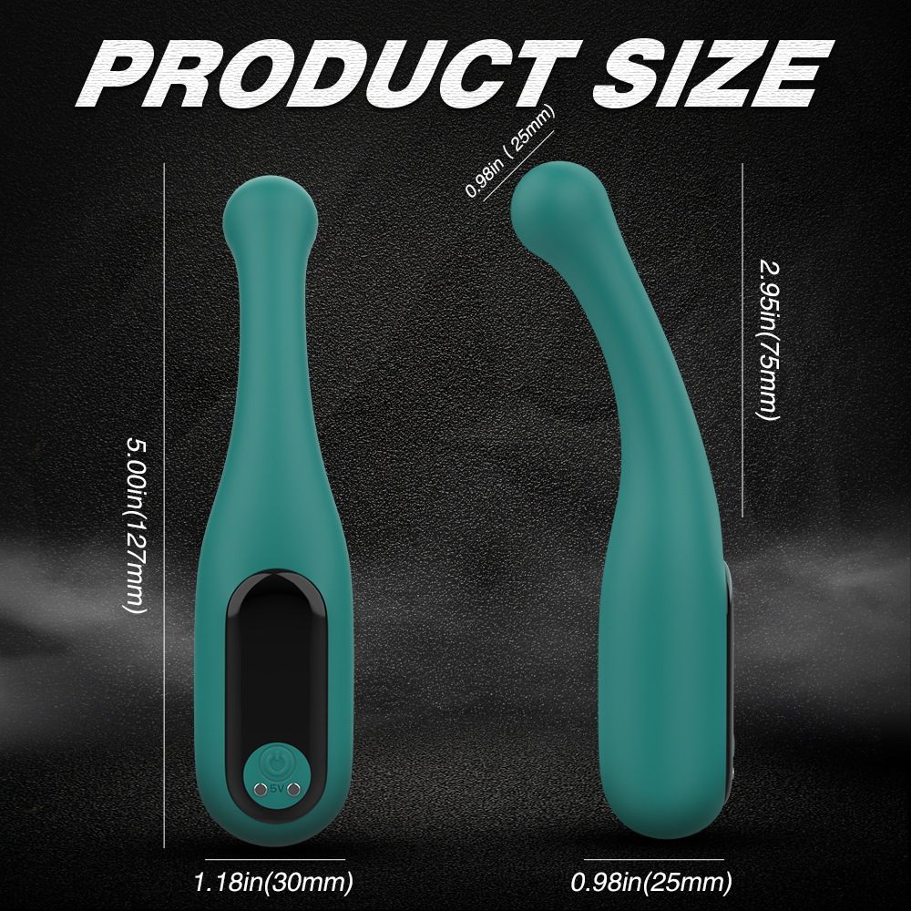 Gigi DuoFlex 2-in-1 Vibrator Size