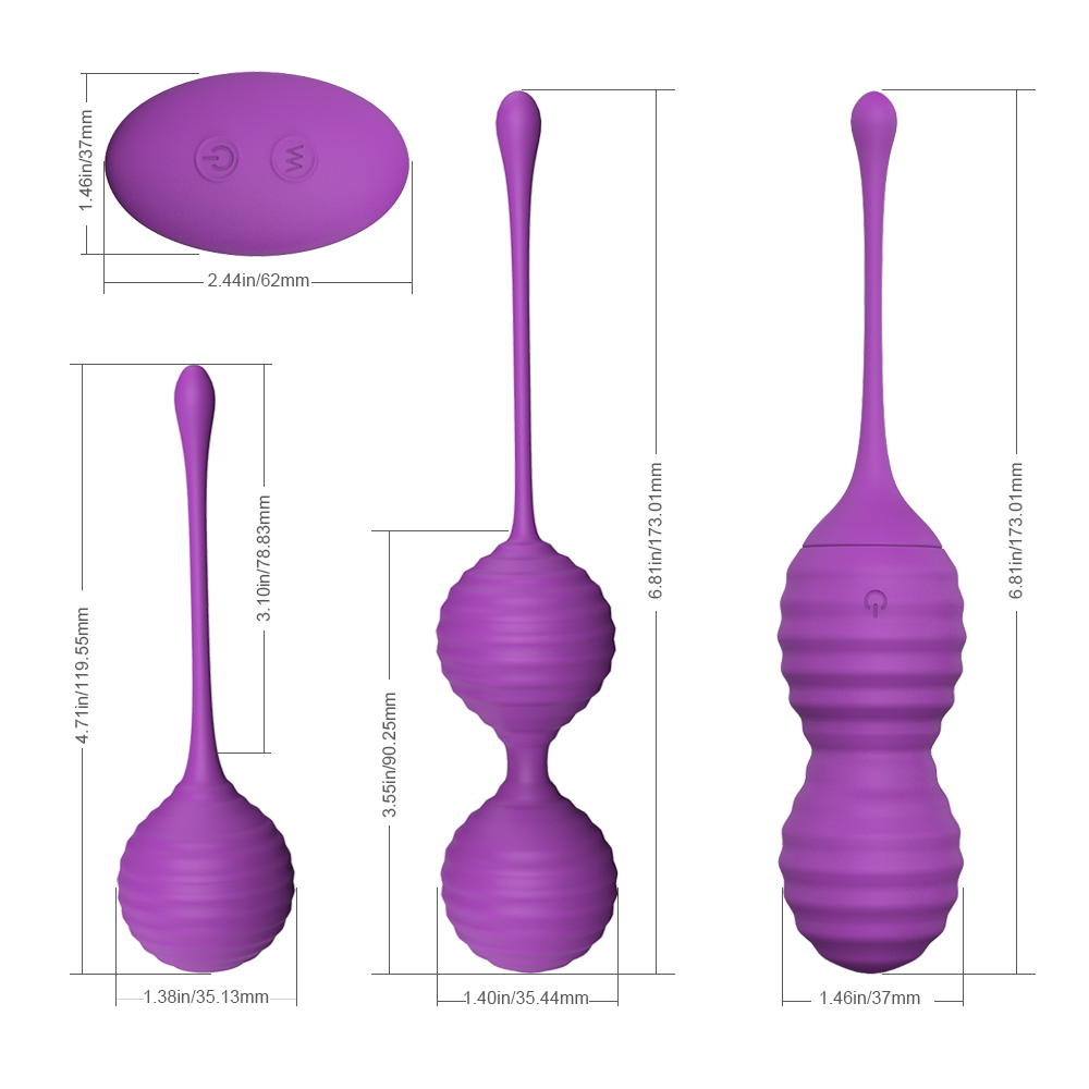 Sweetheart Kegel Plus Pelvic Trainer Size