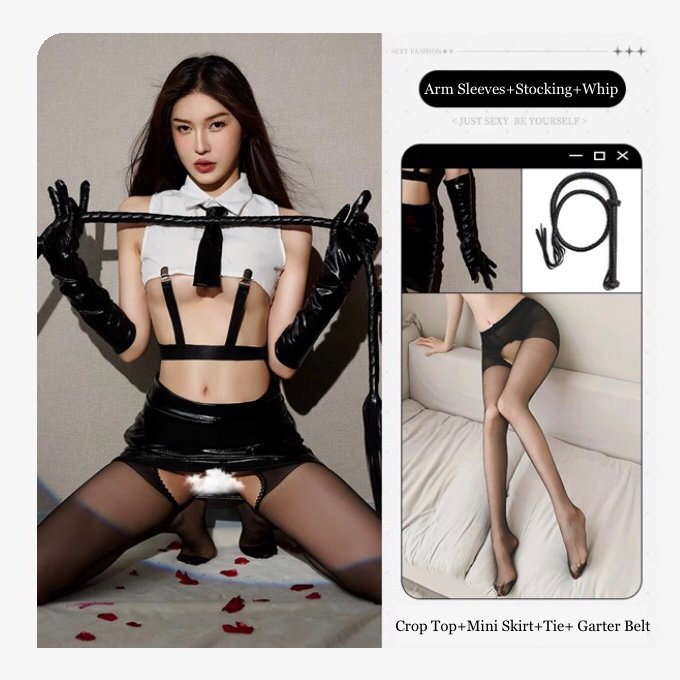 Sexy Secretary Roleplay Costume Set Info