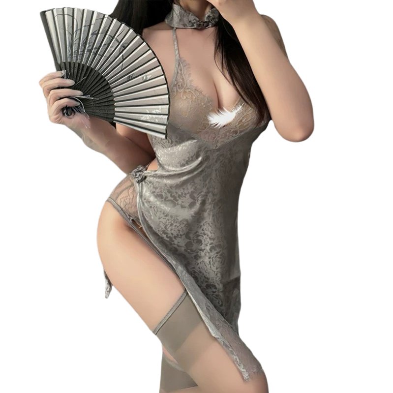 Sexy Cheongsam Lingerie Dress